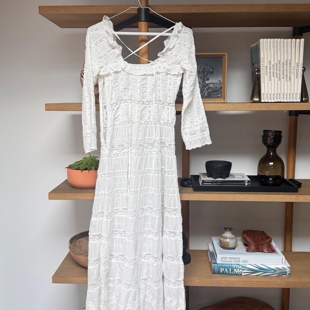 Doen mixed Lace Maxi Dress - Picture 7 of 8